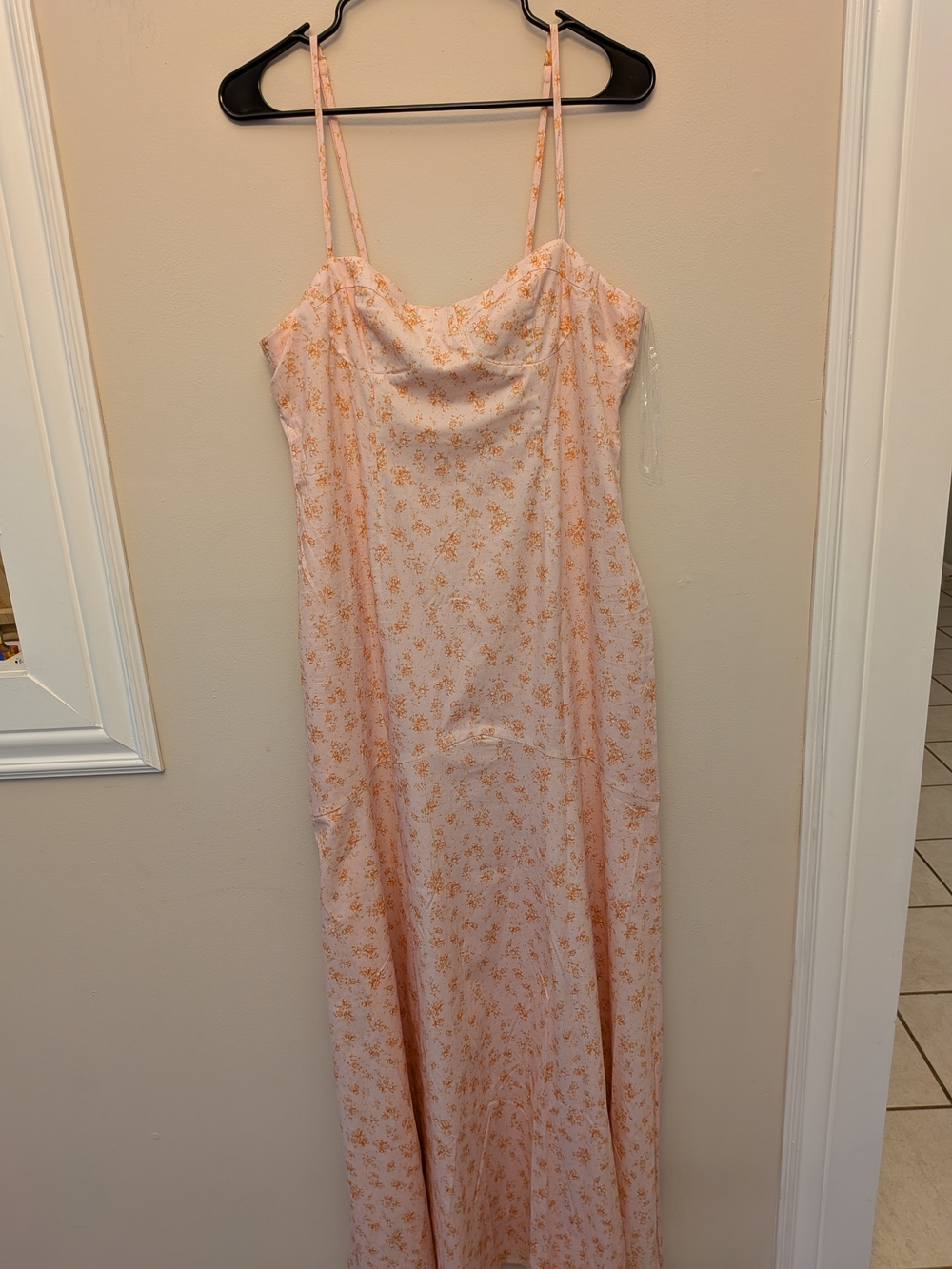 Peppermayo Floral Corset Bustier Maxi Dress NWT L - Picture 2 of 13
